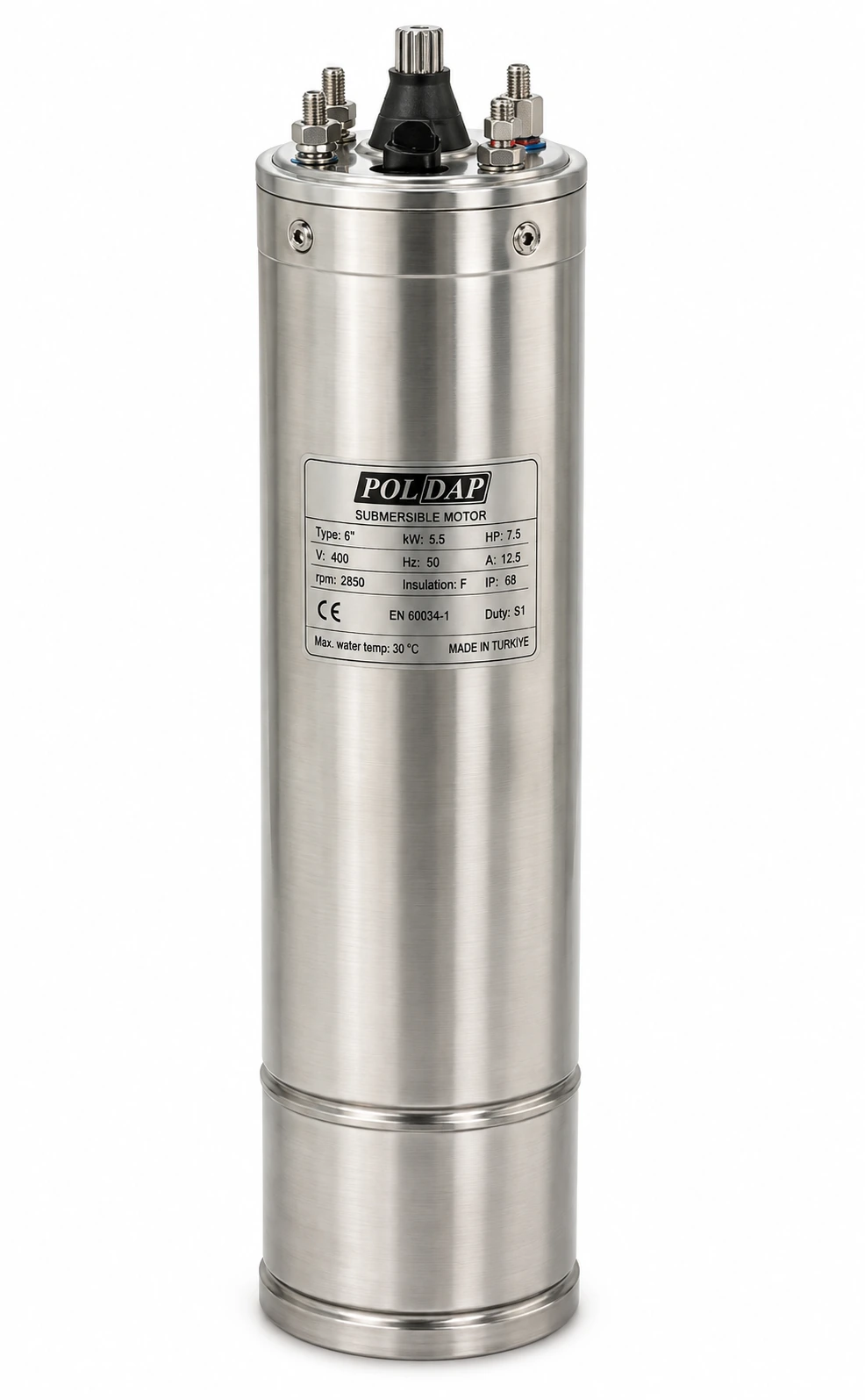 POLDAP 4" Monofaze 1 HP
